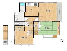 二俣川Uテラスの間取り画像