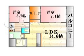 アメニティ御薗宇参番館の間取り画像