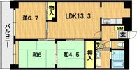 パークスクェアの間取り画像