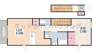 ドリーム新町の間取り画像