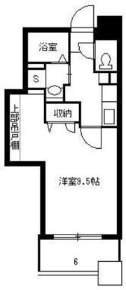 レインボー新栄の間取り画像