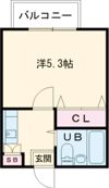 アルカディア熊川の間取り画像