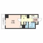 LaSante川崎の間取り画像
