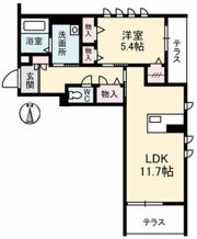 グランマスト今 A棟の間取り画像