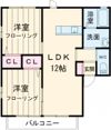 フォンターナ浜崎の間取り画像