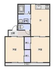 コンフルーレみやこの間取り画像