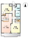 Village Yokoden（ヴィラージュ ヨコデン）の間取り画像