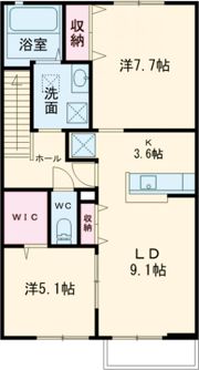 マルシェ尾上の間取り画像