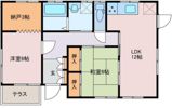 常行貸家の間取り画像