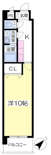 アービア永木の間取り画像