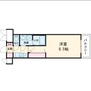 レジディア京都駅前の間取り画像