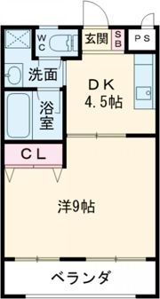 コムフォート21の間取り画像