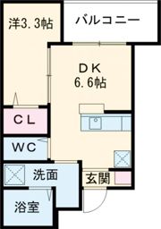 大浜北町シーエム・シスの間取り画像