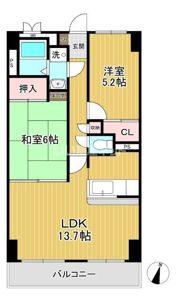 ブルーショア湘南NEOの間取り画像