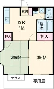 レピュートの間取り画像