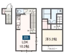 MELDIA岩槻Ⅱの間取り画像
