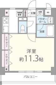 ディアコート新発田の間取り画像