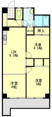 西塩釜レジデンスの間取り画像