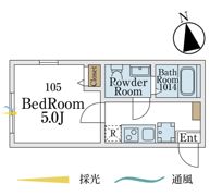 メゾン ヴェール 生田の間取り画像