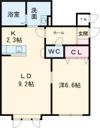 スカイベースⅡの間取り画像