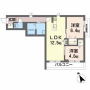 リメインらかんN棟の間取り画像