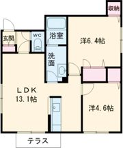 リラフォート栗田の間取り画像