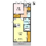 コンフォール浅香の間取り画像