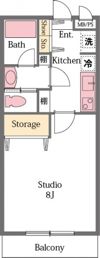 アーブルⅡの間取り画像
