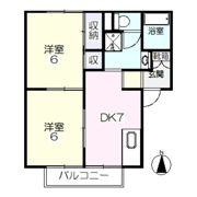 プレジールSANYO C棟の間取り画像