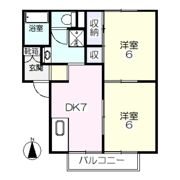プレジールSANYO C棟の間取り画像
