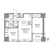 ACP Residence 中野新橋の間取り画像