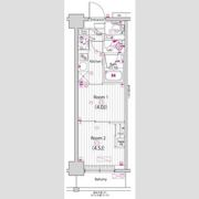 ガーラ・アヴェニュー川崎の間取り画像