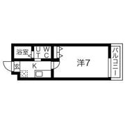 フォルビート五条の間取り画像