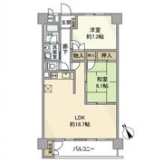 東武鶴瀬西口サンライトマンションの間取り画像