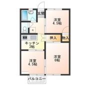 メナー佐野 A棟の間取り画像