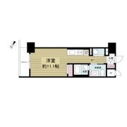 レジディア神戸磯上の間取り画像
