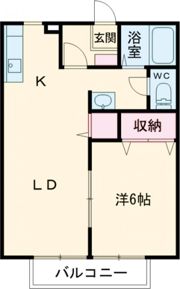 スクウェアパレス Wの間取り画像