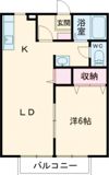 スクウェアパレス Wの間取り画像