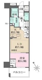 ザ・パークハウス赤羽フロントの間取り画像