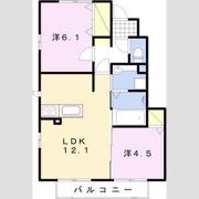 カーサフィオーレの間取り画像