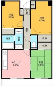 ヴィラセントラルパークの間取り画像