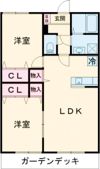 パーチェ・大川の間取り画像