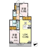 ラ ベルヴィの間取り画像