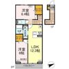 ラ ベルヴィの間取り画像