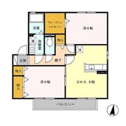 シャトレー B棟の間取り画像