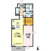 グランテージ Bの間取り画像