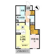 グランクレール西二見の間取り画像