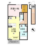 グランクレール西二見の間取り画像