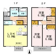 ピア・プランドールⅢの間取り画像