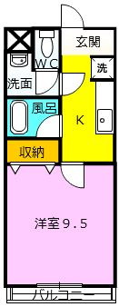フレンズスズカの間取り画像